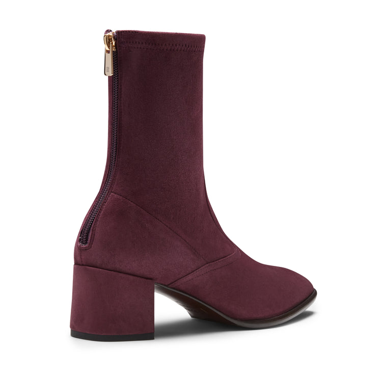 Stiefelette aus Veloursleder