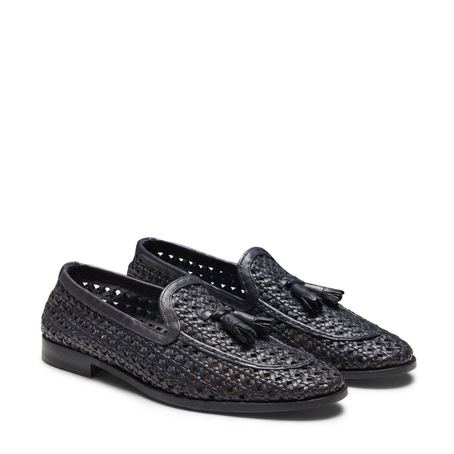 Herrenloafer Brera aus geflochtenem Leder