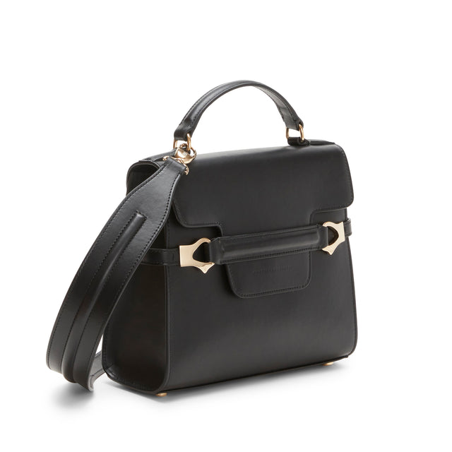 Leather Magenta Tote Bag