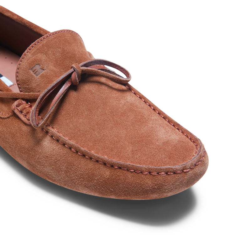 Mocassino Driver in suede da uomo