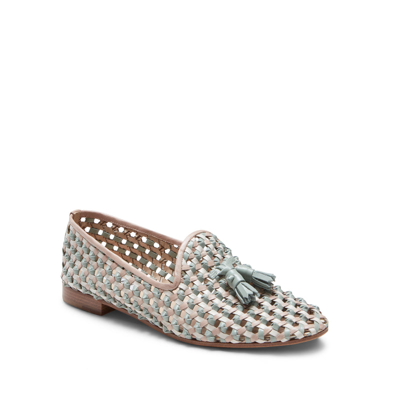 Woven Leather Slipper