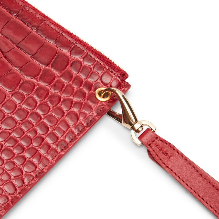 Bustina donna in pelle