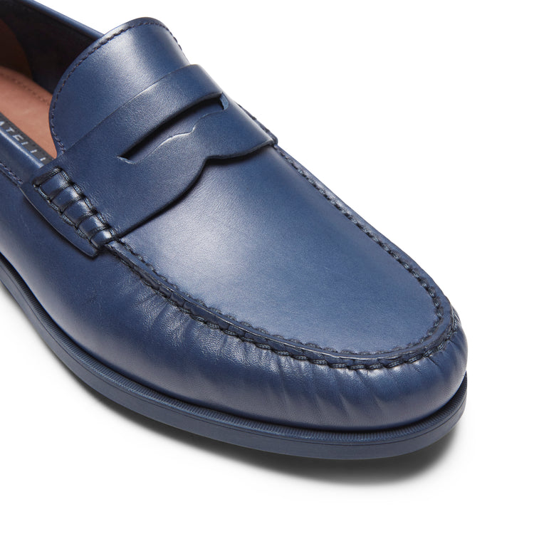 Mocasín de piel para hombre