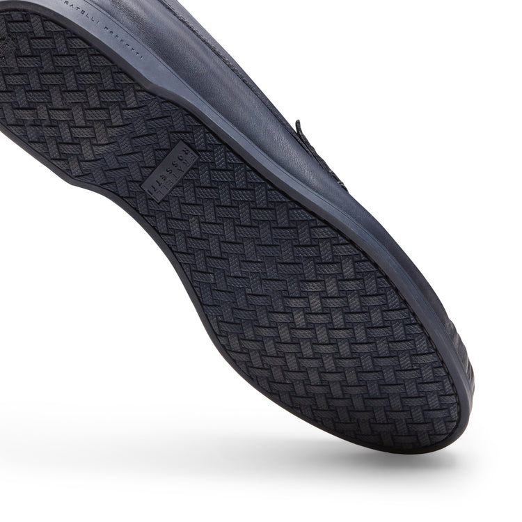 Mocasín de piel para hombre