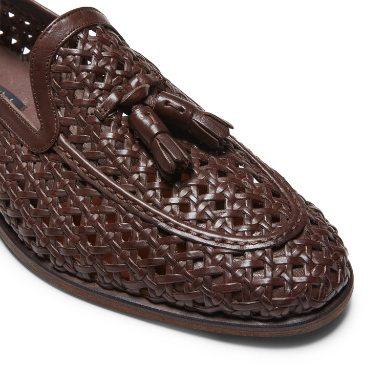 Men's Woven Leather Brera Loafer