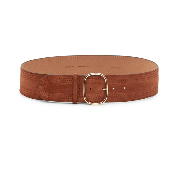 Cintura da donna in suede