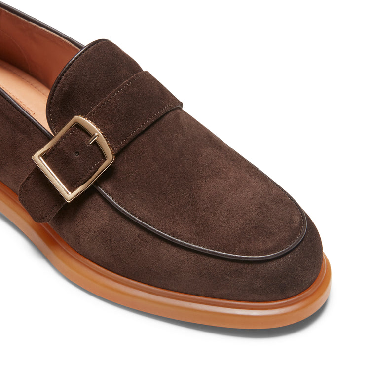 Mocassino in suede da donna