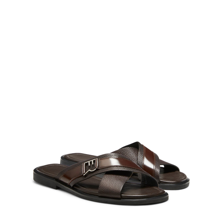 Sandalo in pelle da uomo