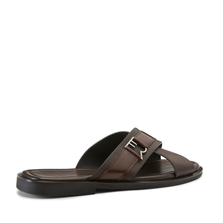 Sandalo in pelle da uomo