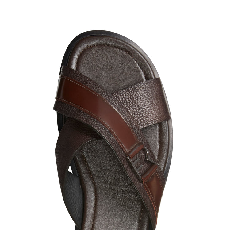 Sandalo in pelle da uomo