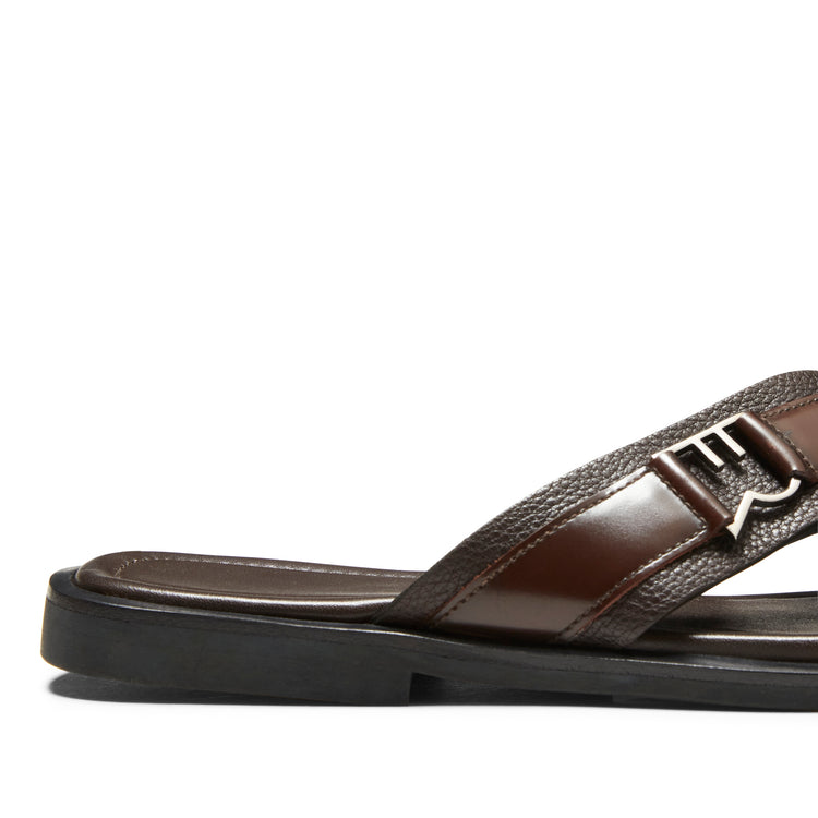 Sandalo in pelle da uomo