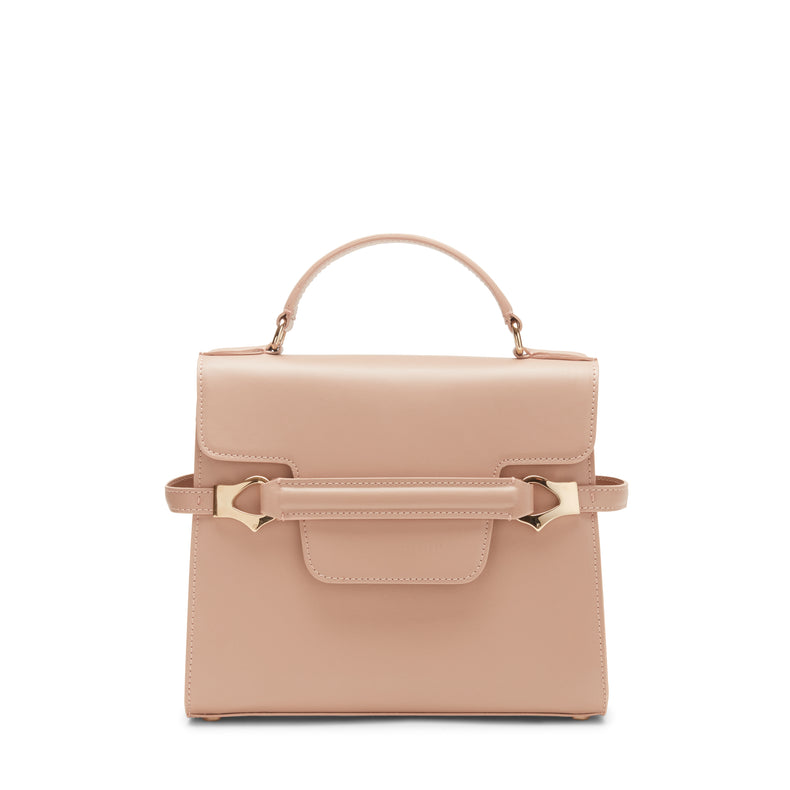 Magenta Tote bag in pelle