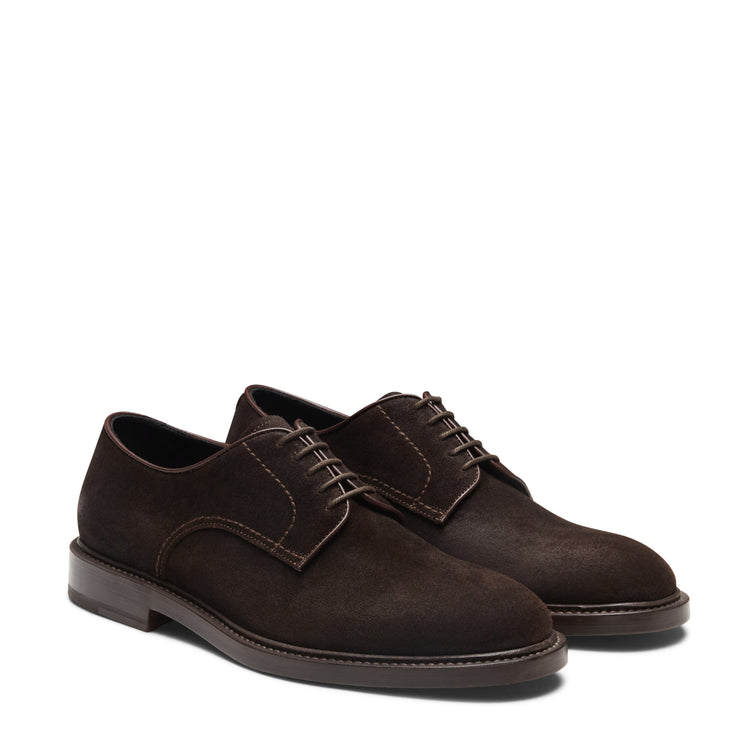 Suede Derby shoe