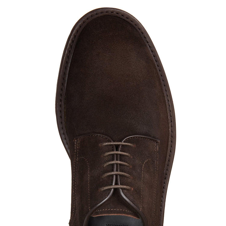 Suede Derby shoe
