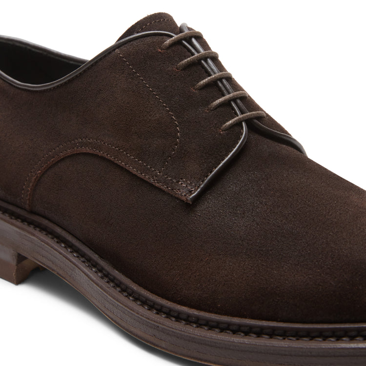 Suede Derby shoe