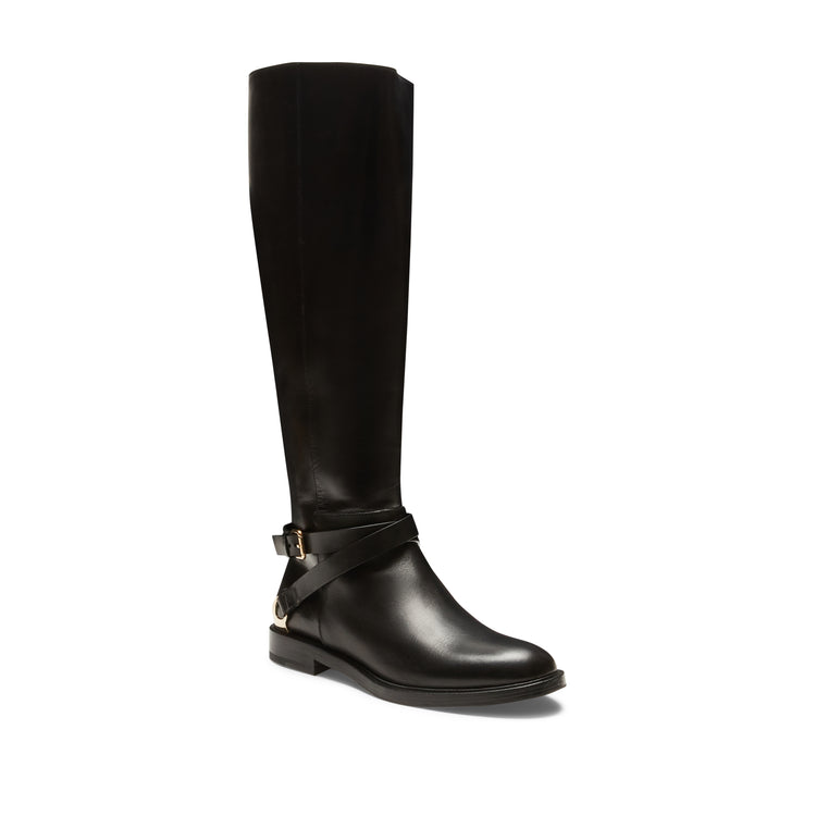 Bota Magenta de piel para mujer