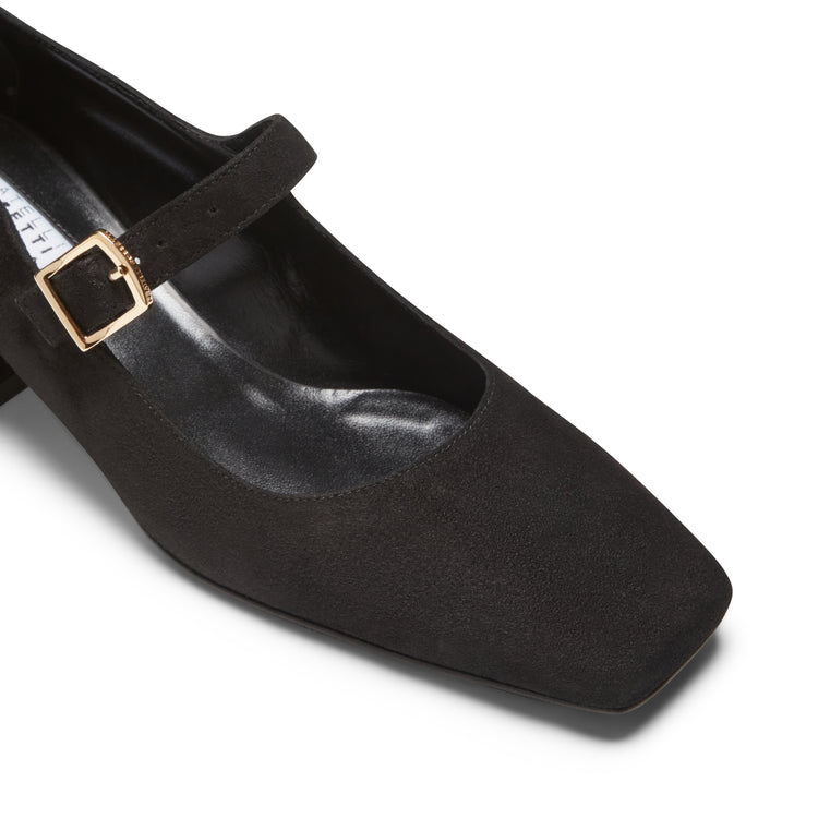 Décolleté in suede da donna