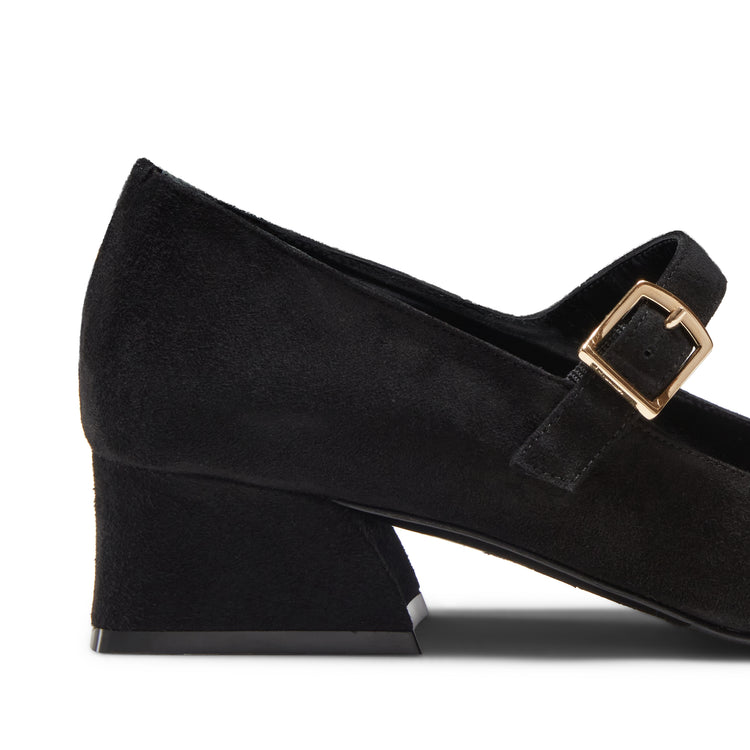 Décolleté in suede da donna