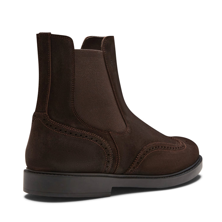 Suede boot