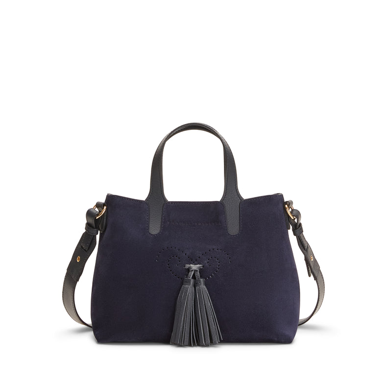 Small suede Hobo tote bag