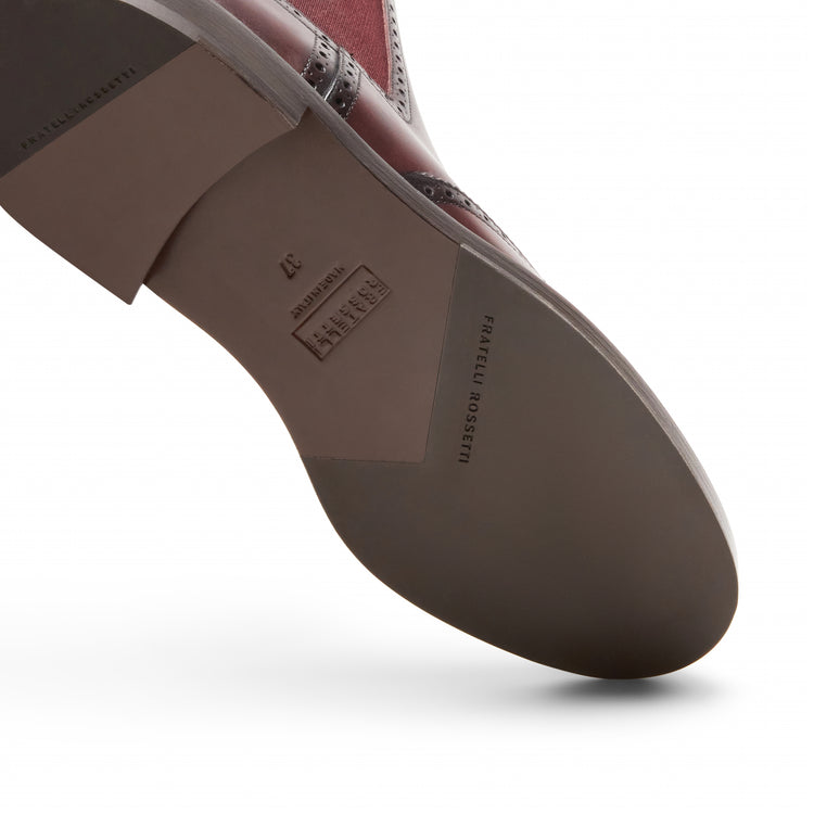 Botín Beatles de piel para mujer