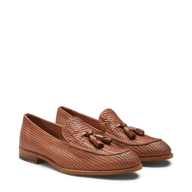 Herrenloafer Brera aus geflochtenem Leder