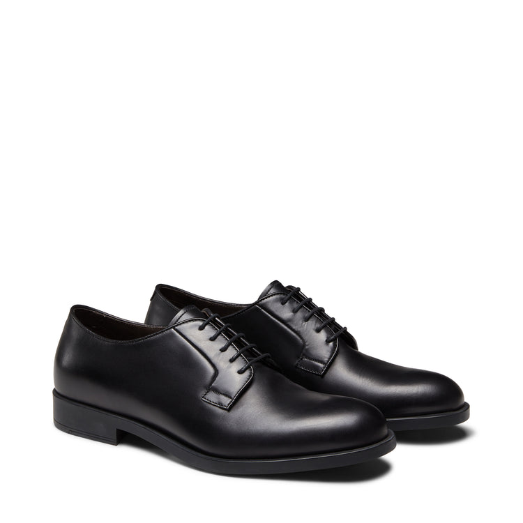 Men's leather lace-up Derby shoe