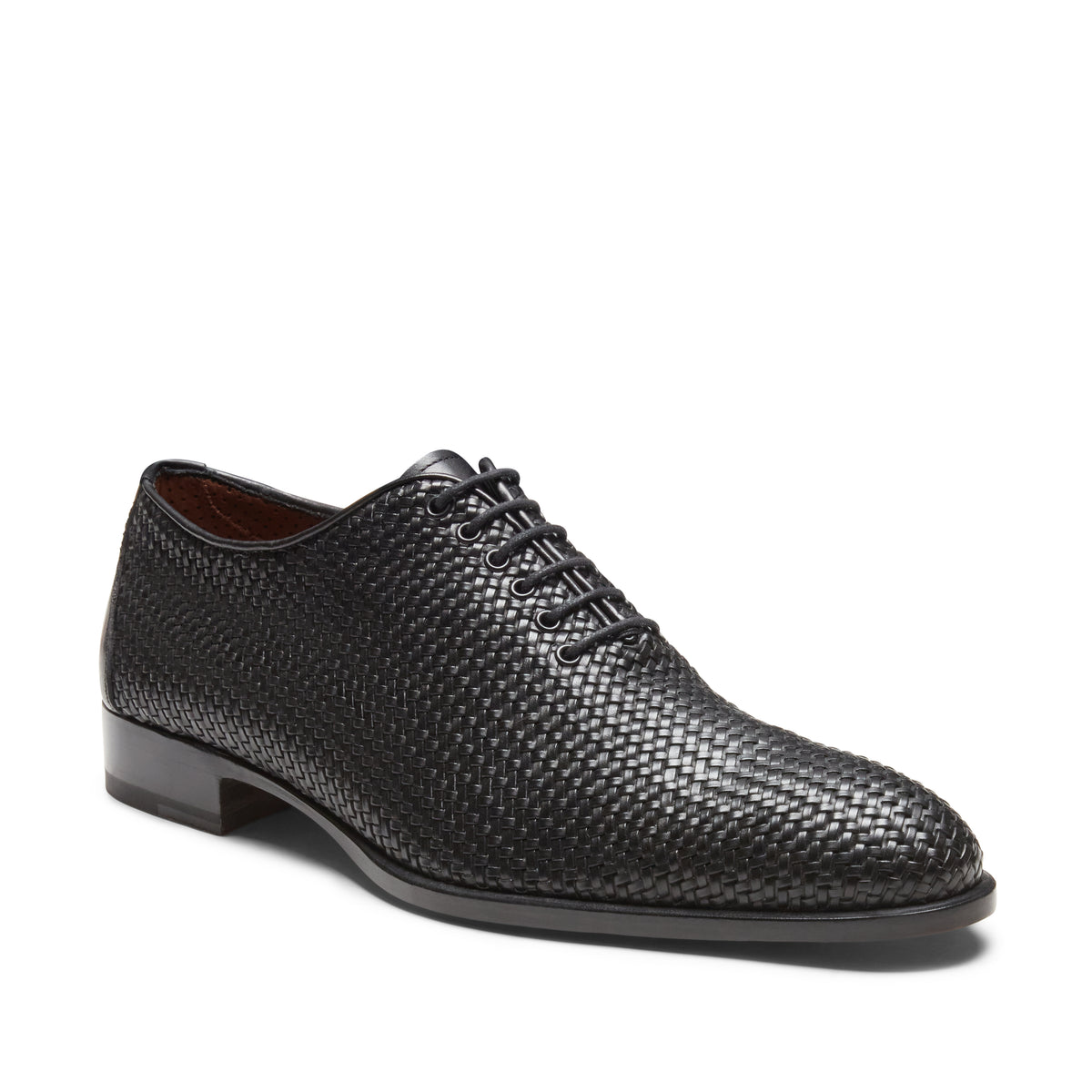 knee length dresses for ladies Men's Woven Leather Oxford Shoe