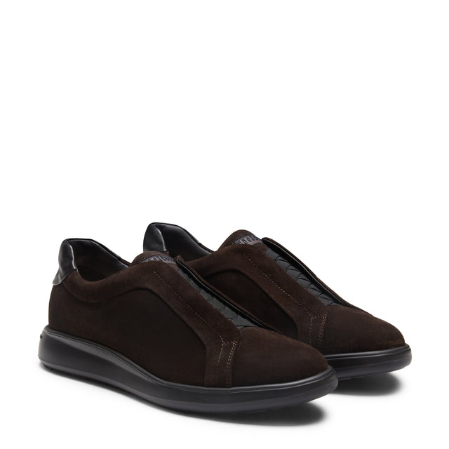 Herrensneaker aus Veloursleder