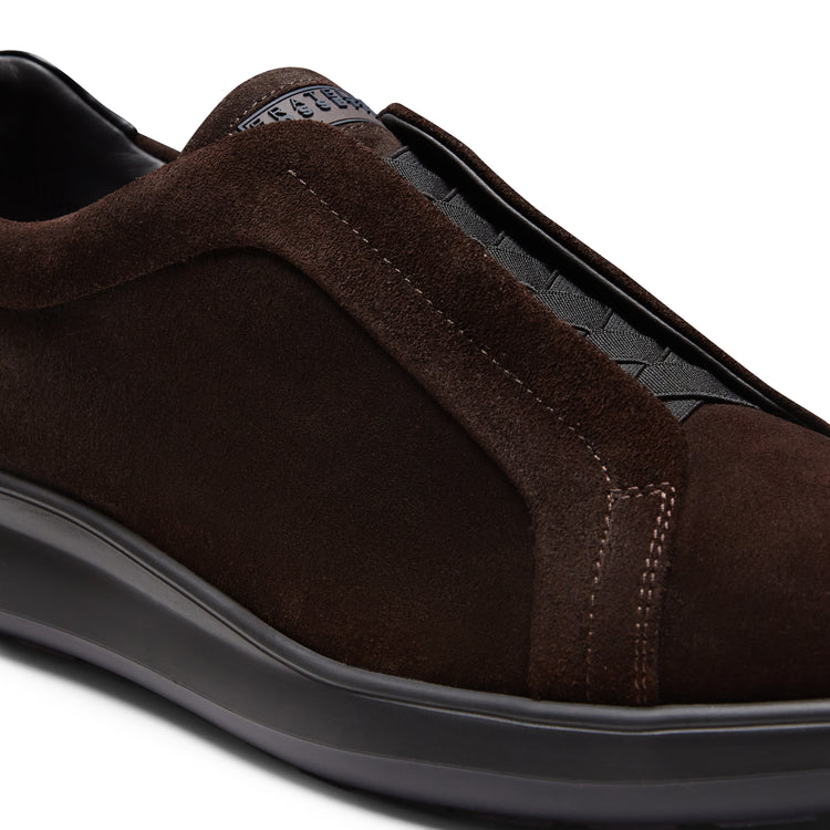 Herrensneaker aus Veloursleder