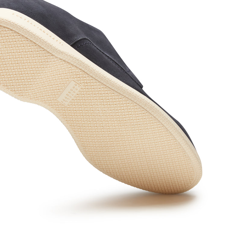 Suede lace-up Derby shoe