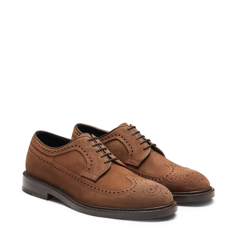 Men's suede derby