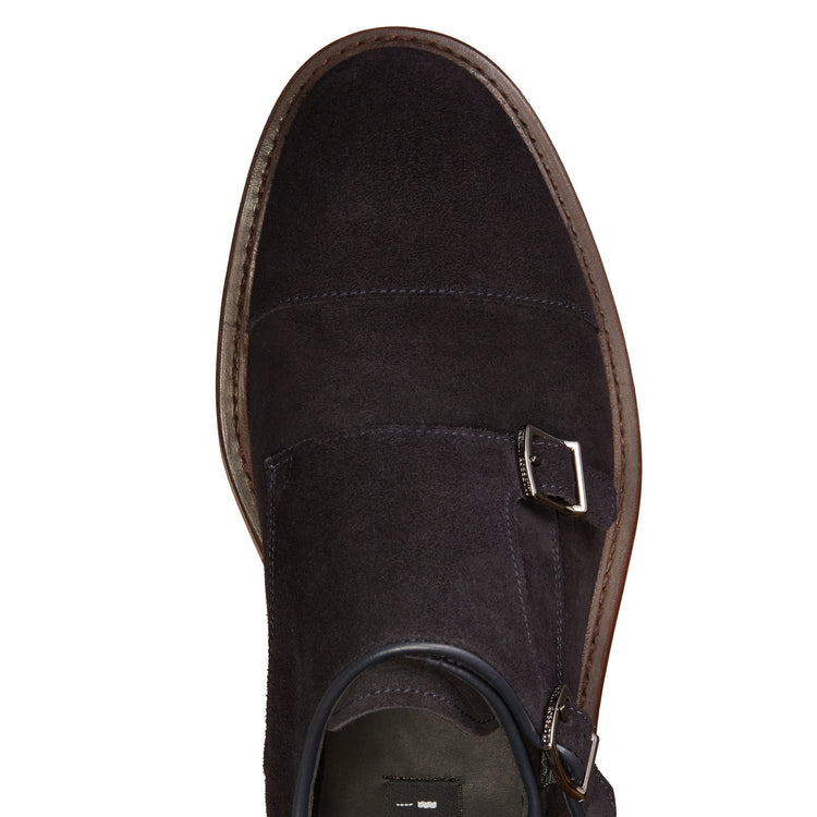 Men’s double buckle Derby shoe
