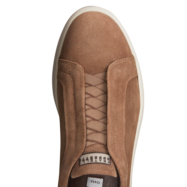 Herrensneaker aus Veloursleder