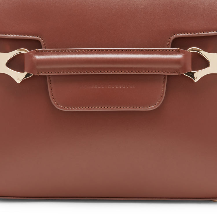 Magenta Tote bag in pelle