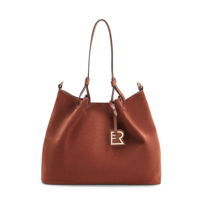 Royal Tote bag in suede