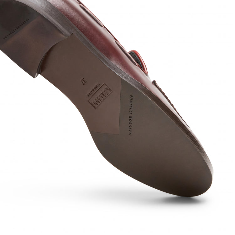 Damenloafer Brera Cut aus zweifarbigem Leder