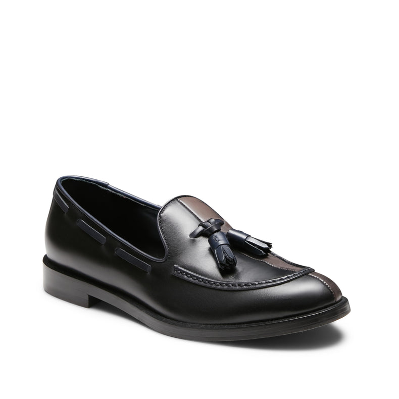 Women’s two-tone leather Brera Cut loafer