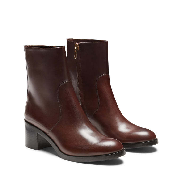 Stiefelette aus Leder