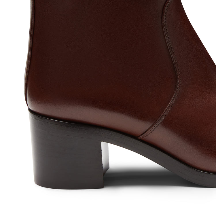Stiefelette aus Leder