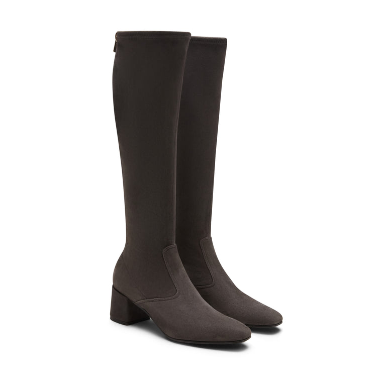 Stiefel aus Veloursleder