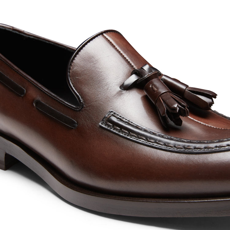 Loafer Brera Cut aus zweifarbigem Leder