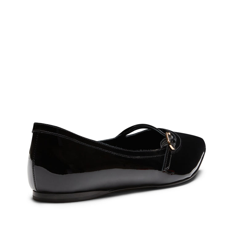 Patent leather flats
