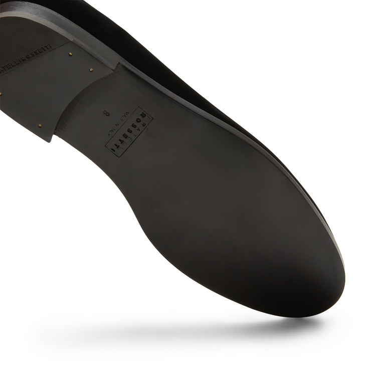 Slipper in velluto da uomo