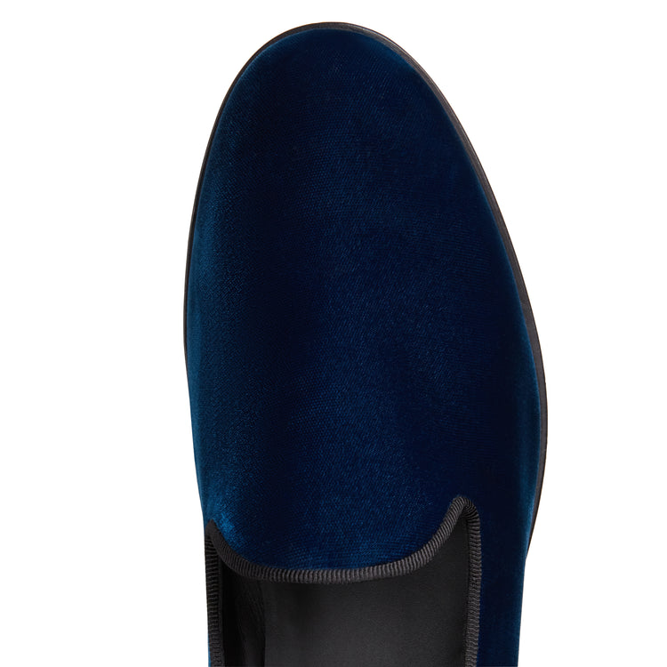 Slipper in velluto da uomo