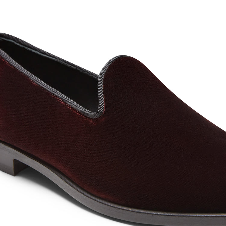 Slipper in velluto da uomo