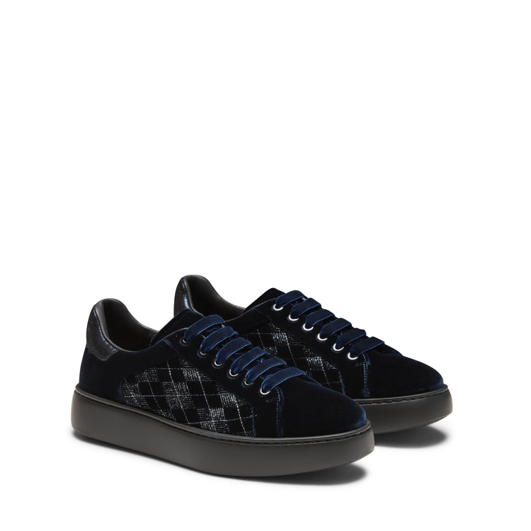 Sneaker in velluto da donna