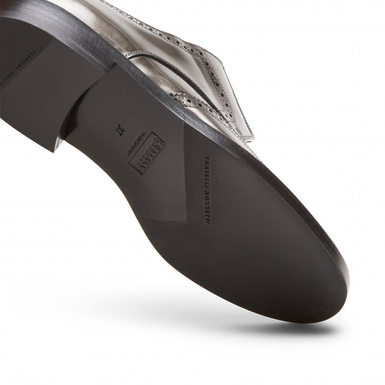 Derbys dandy en cuir