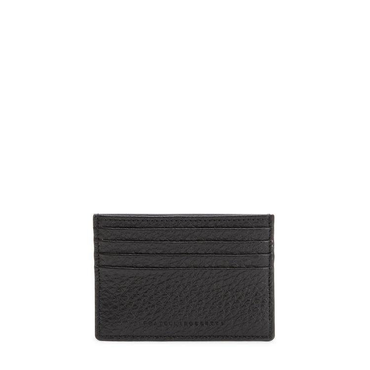 Tarjetero de piel para hombre