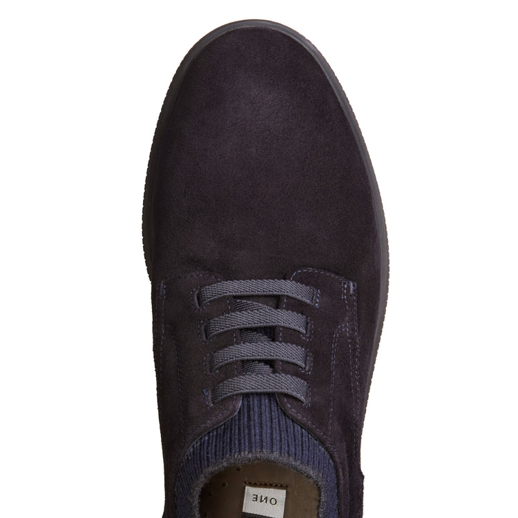 Suede Derby shoe